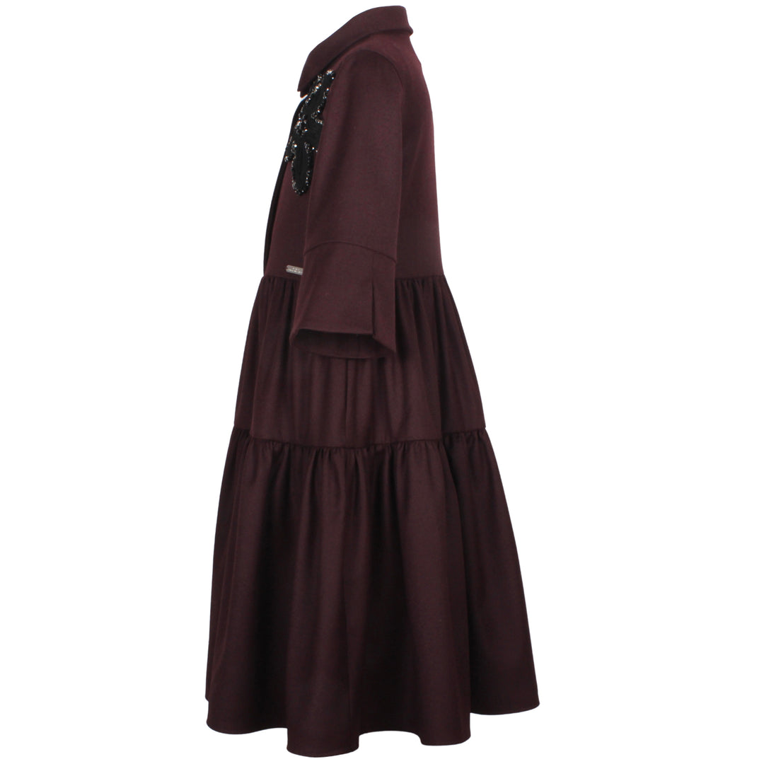 AZ-41611 Era Dress - Burgundy