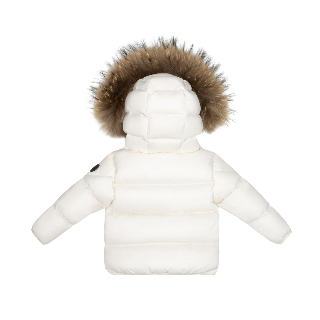 LEA ENFANT DOWN JACKET OFF WHITE