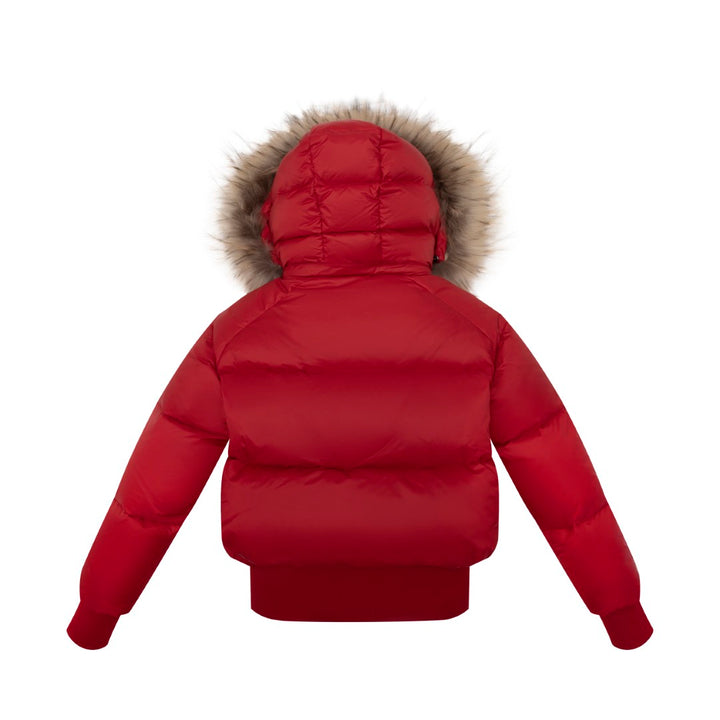 F25-5009B-EMMA DOWN BOMBER-Red Racoon