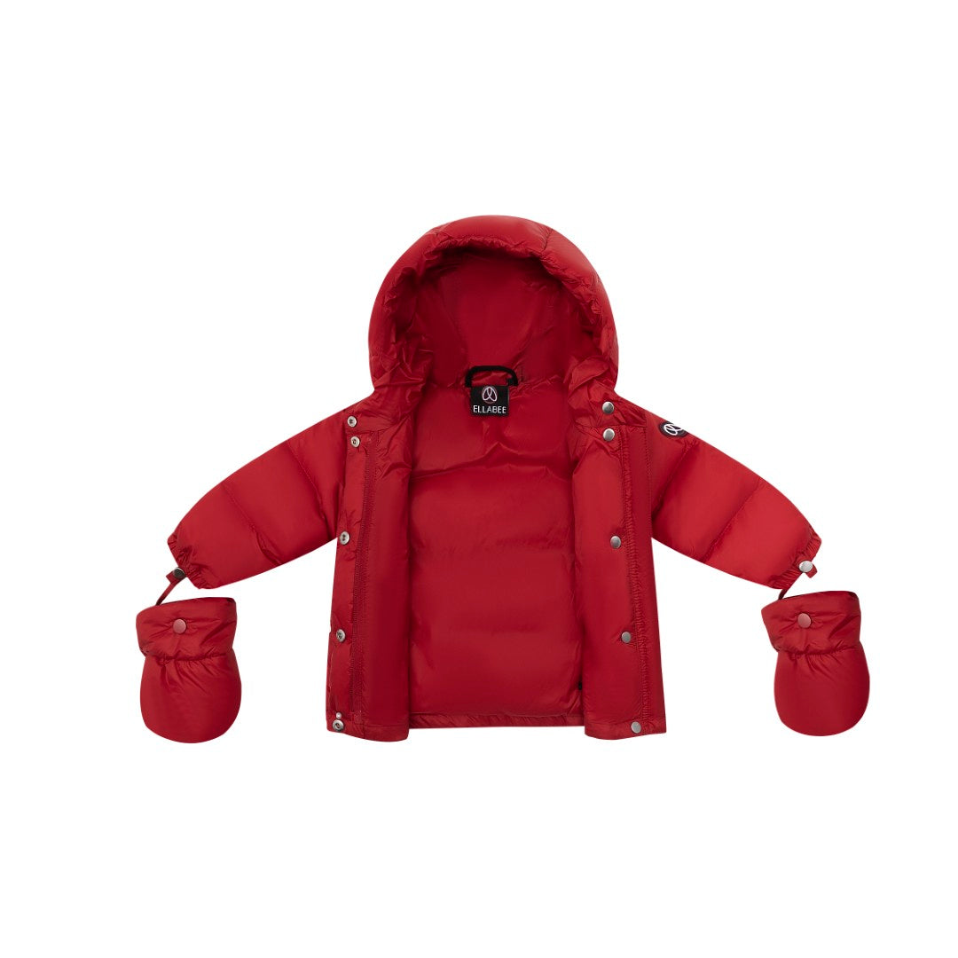 F25-5032R-QUINCY ENFANT DOWN JACKET-Red