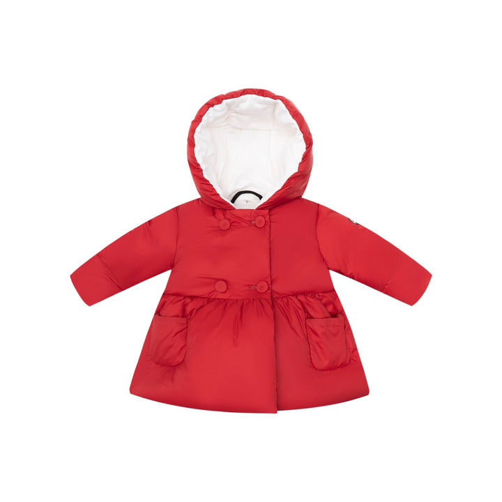 F25-5035R-FLARED ENFANT DOWN JACKET-Red