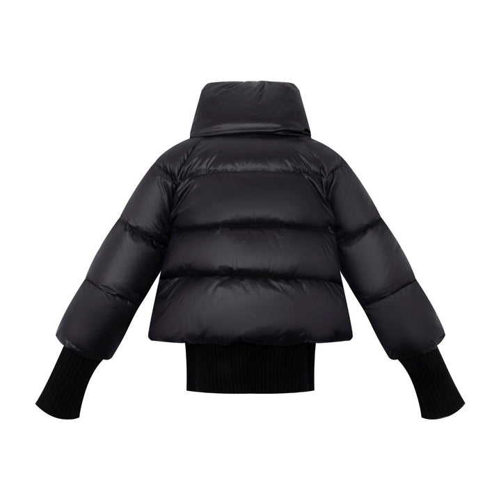 F25-5065B-DARCY DOUBLE LAYER BOMBER-Black