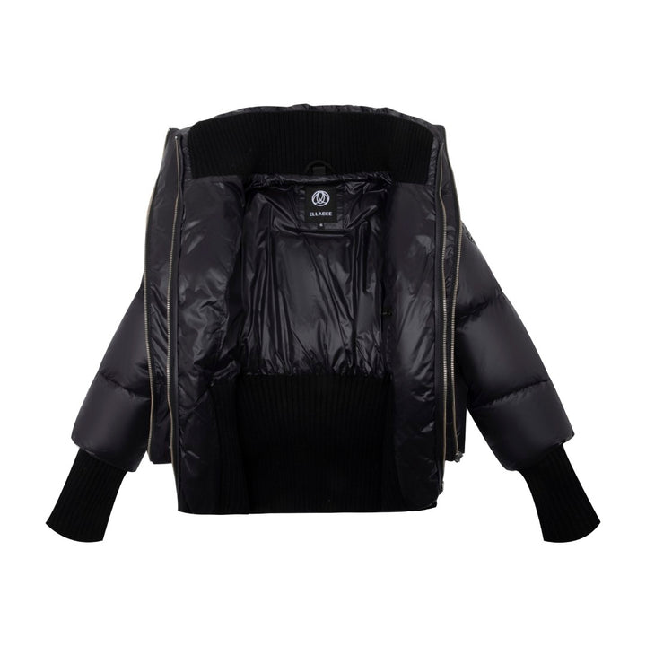 F25-5065B-DARCY DOUBLE LAYER BOMBER-Black