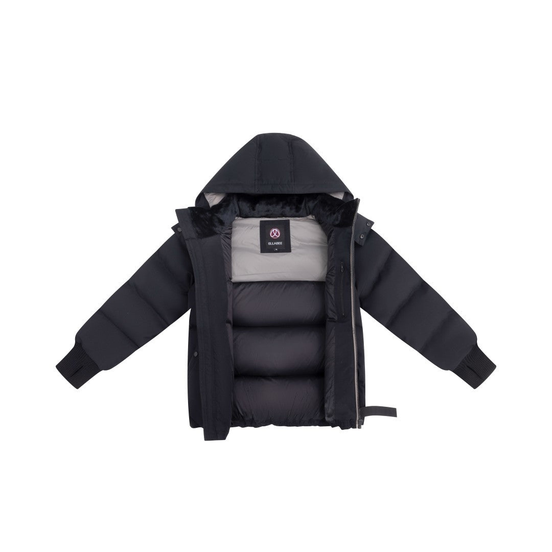 FW26-6001 ANDRES DOWN JACKET - Black/Blue zipper & lining