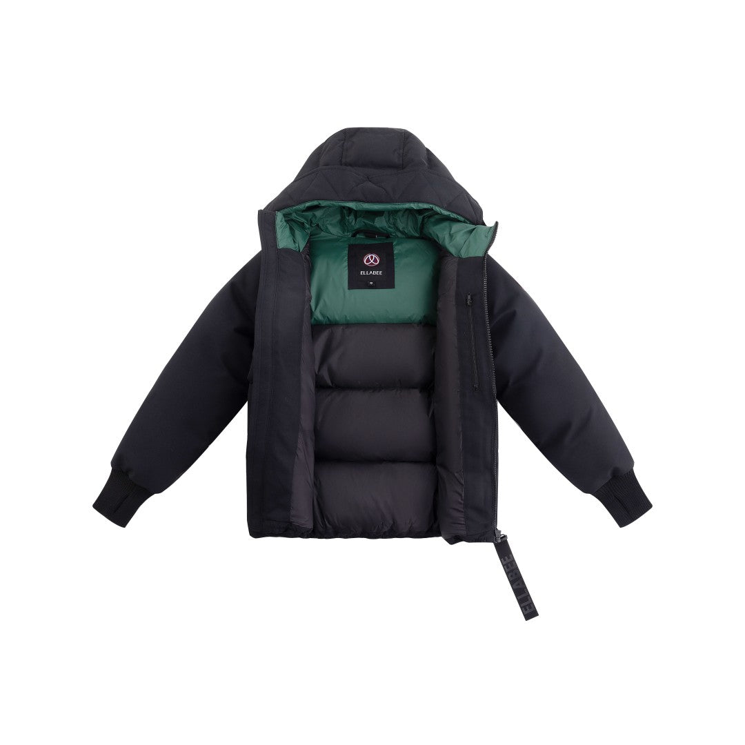 FW26-6064 OLIVIER DOWN JACKET - Navy/Corduroy Olive Lining