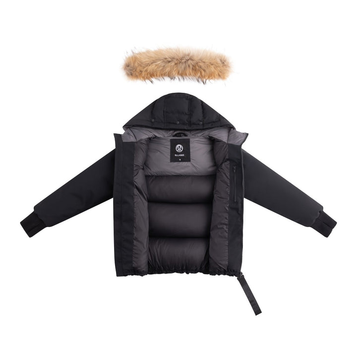 FW26-6064 OLIVIER DOWN JACKET - Black Corduroy