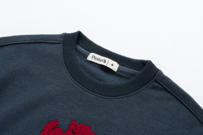 JAIME LE PASTEL EMBLEM PAJAMA-INDIGO