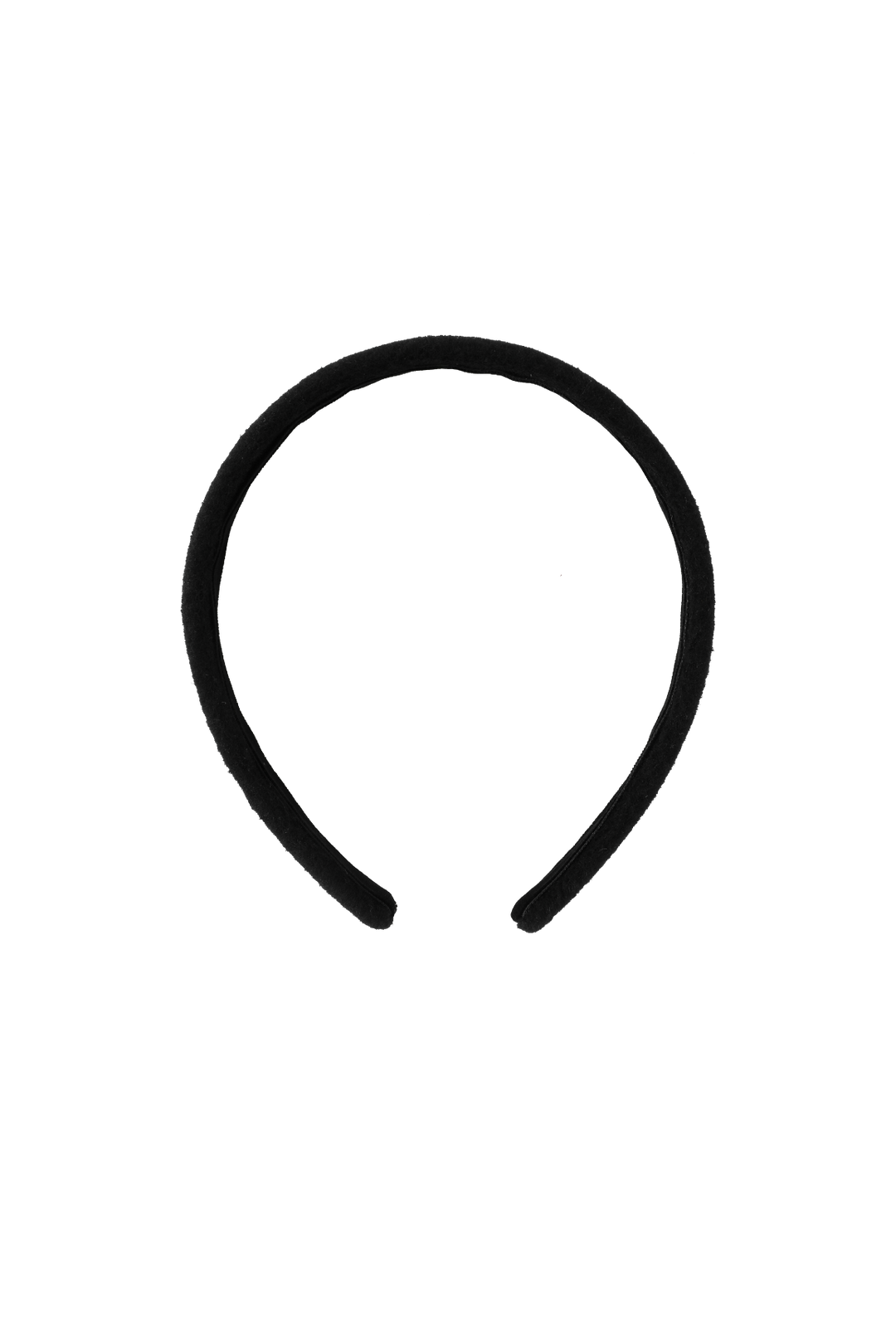 WOOL HEADBAND-BLACK