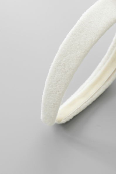 WOOL HEADBAND-CREAM