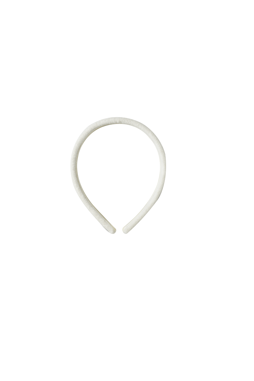 WOOL HEADBAND-CREAM