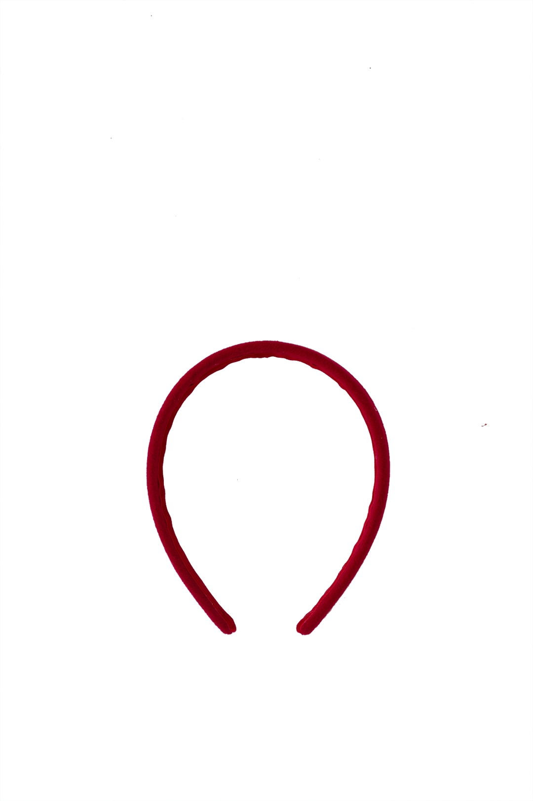 WOOL HEADBAND-RED