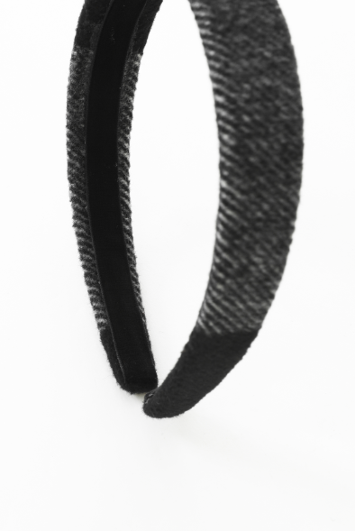 WOOL HEADBAND-BUFFALO PLAID