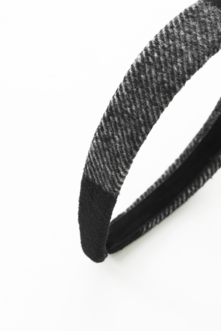 WOOL HEADBAND-BUFFALO PLAID