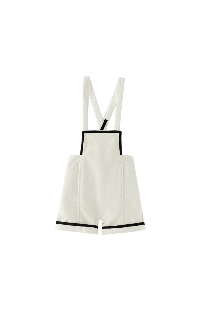 TIP END WOOL SHORTAL-CREAM