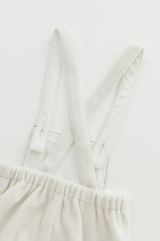 TIP END WOOL SHORTAL-CREAM