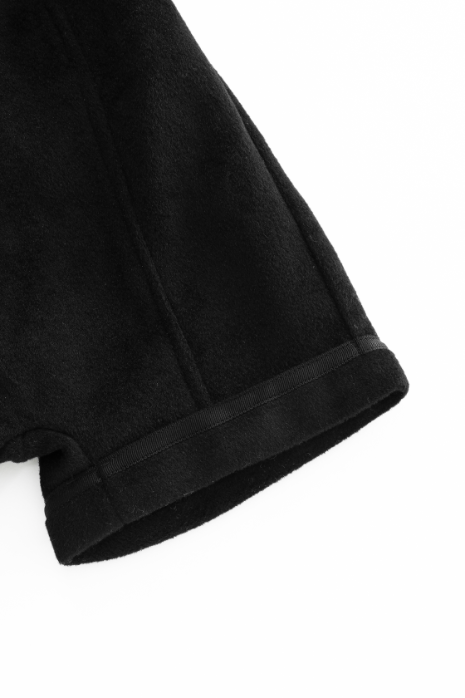 WOOL SHORTAL-BLACK