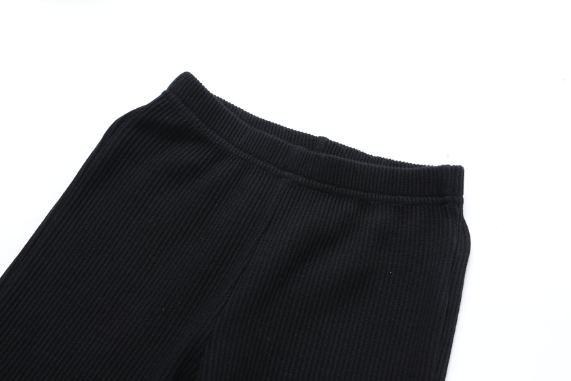 JAIME LE PASTEL VELOUR PAJAMA-BLACK