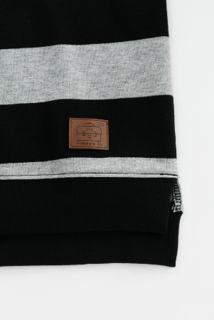 STRIPED POLO-GREY STRIPED