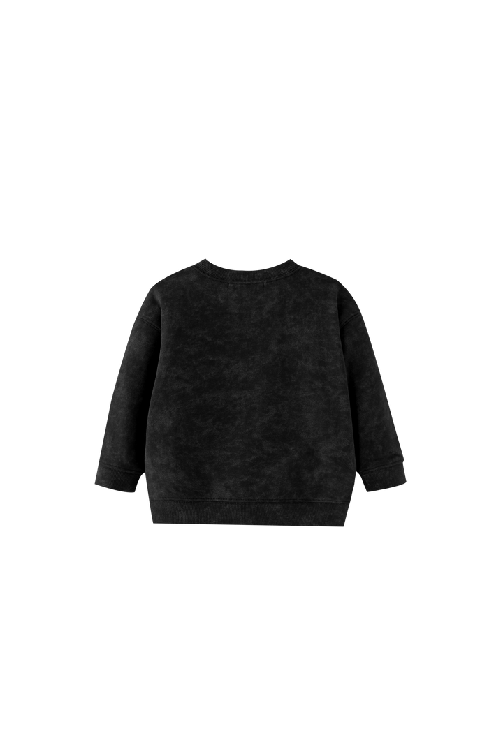 1223 TIE DYE SWEAT-BLACK