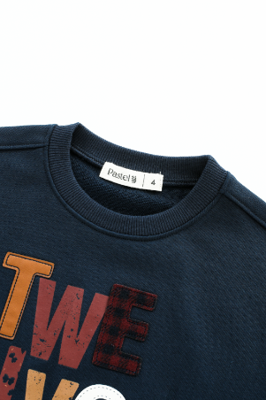 TWELVE 23 SWEATSHIRT-NAVY