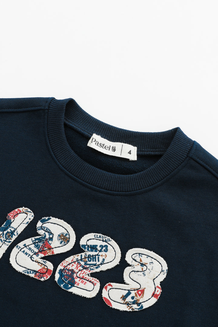 1223 SWEATSHIRT-NAVY