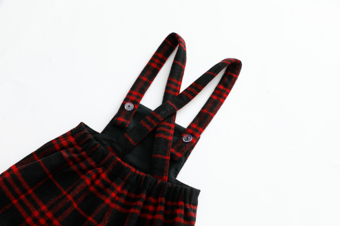 RED PLAID SHORTAL-RED PLAID