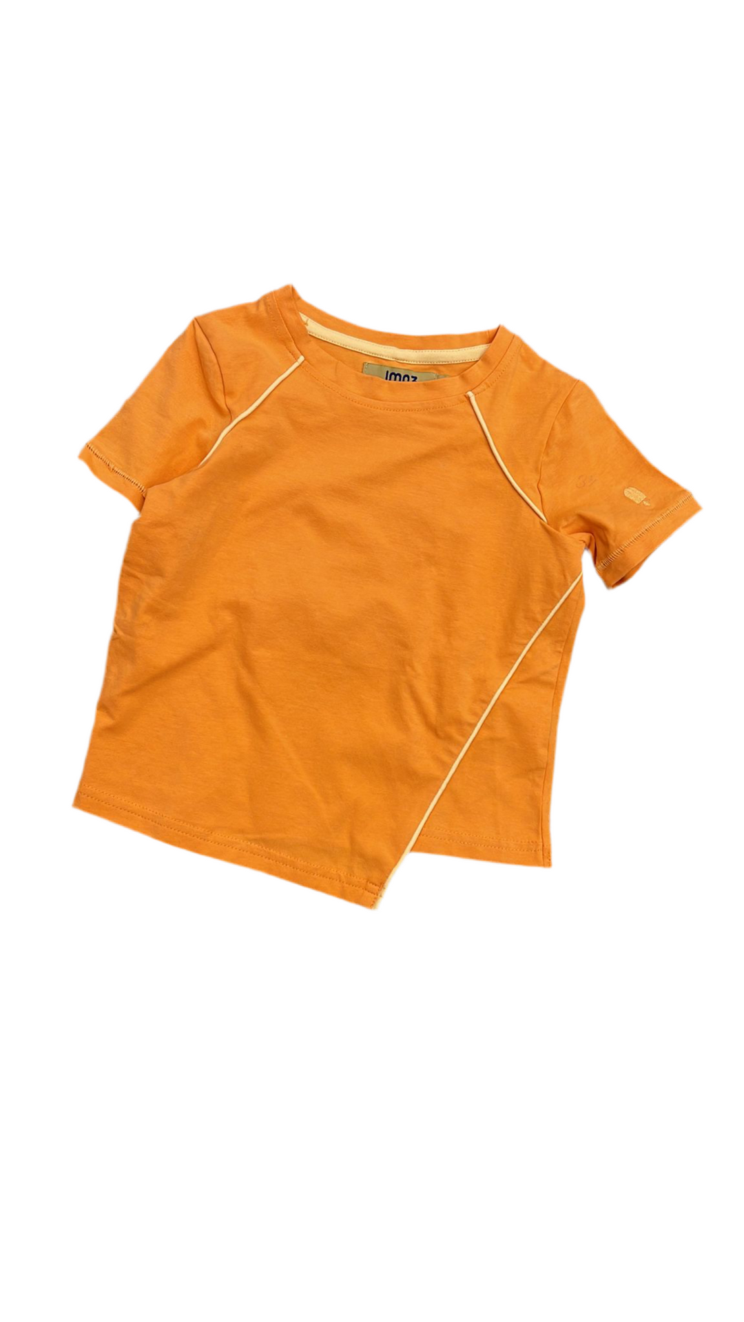 3LS25_2071-ORIGAMI TEE-Copper Tan