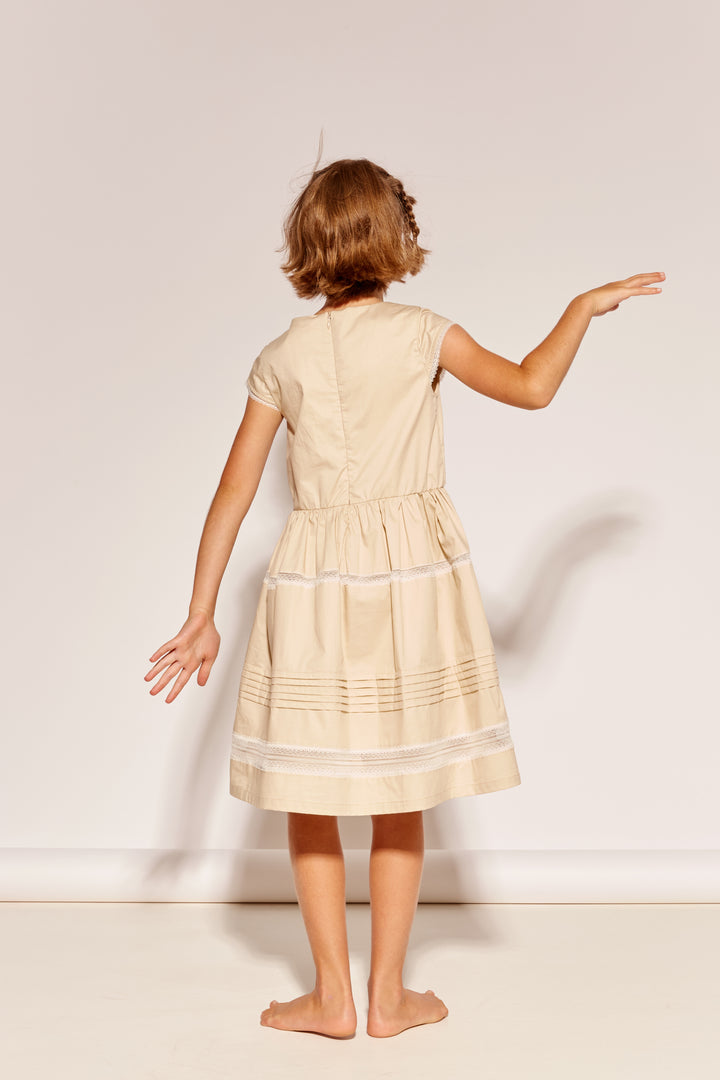 FOUR O'CLOCK DRESS - CASHEW