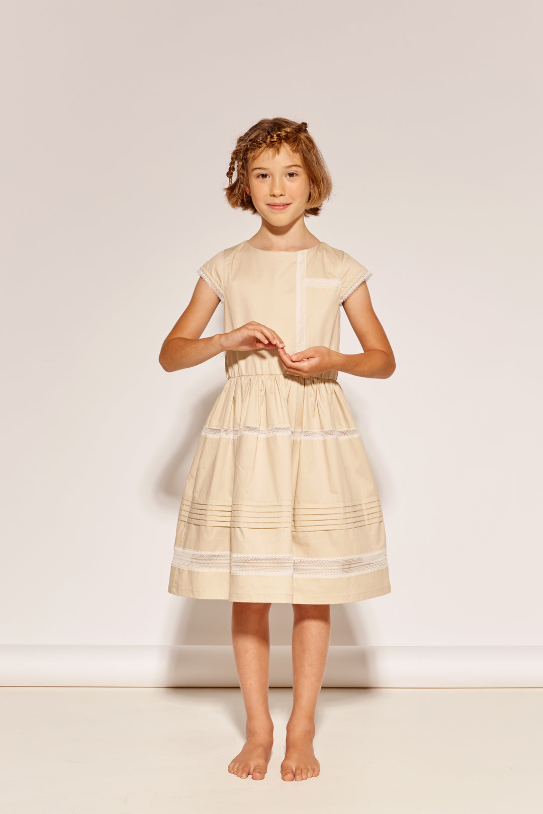 FOUR O'CLOCK DRESS - CASHEW