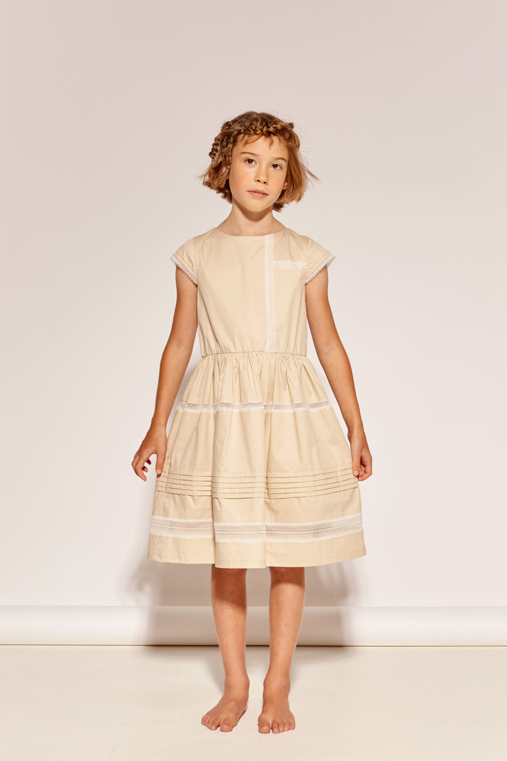 FOUR O'CLOCK DRESS - CASHEW