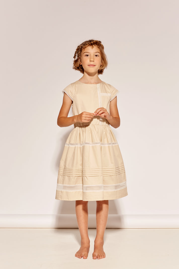 FOUR O'CLOCK DRESS - CASHEW