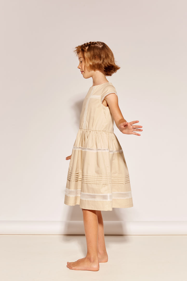 FOUR O'CLOCK DRESS - CASHEW
