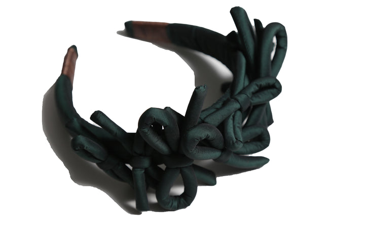 AC592S-KNOTTED VINE HEADBAND-SAPPHIRE