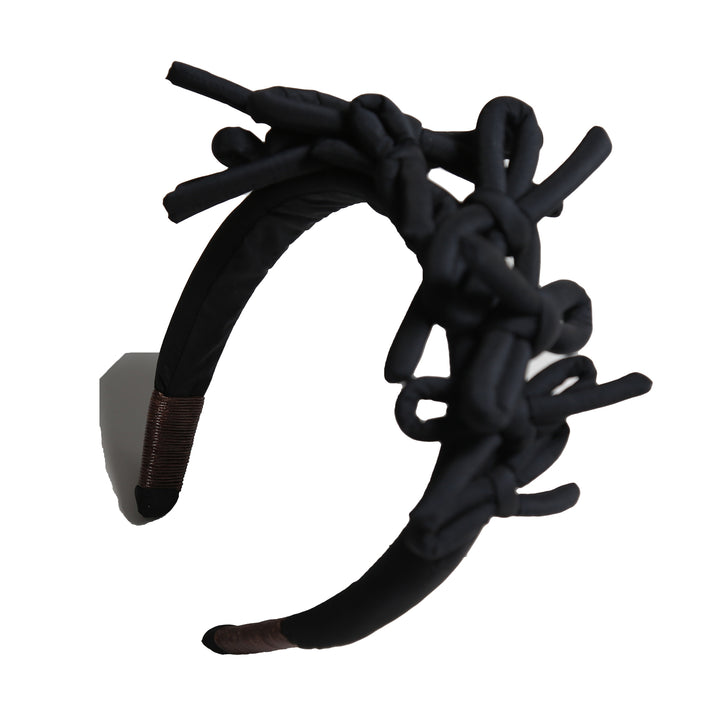 AC592S-KNOTTED VINE HEADBAND-SAPPHIRE