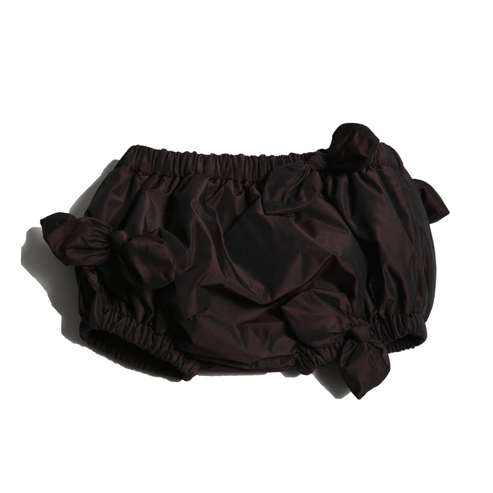 SR45S-ESTRELLA BOW BLOOMERS-RAISIN