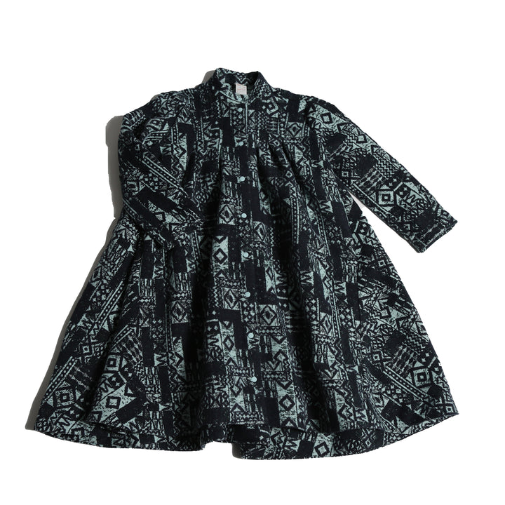 DR324S-FRIDA NIGHT SHIRT FROCK-TOPAZ MIX