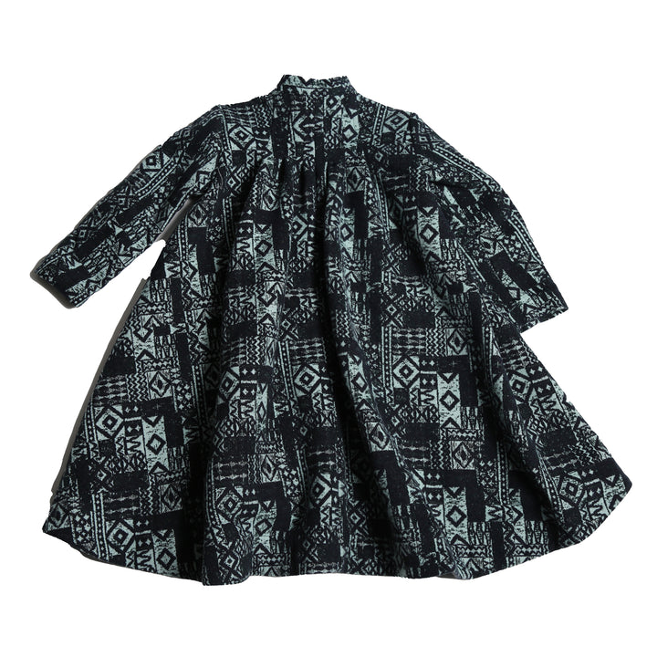 DR324S-FRIDA NIGHT SHIRT FROCK-TOPAZ MIX
