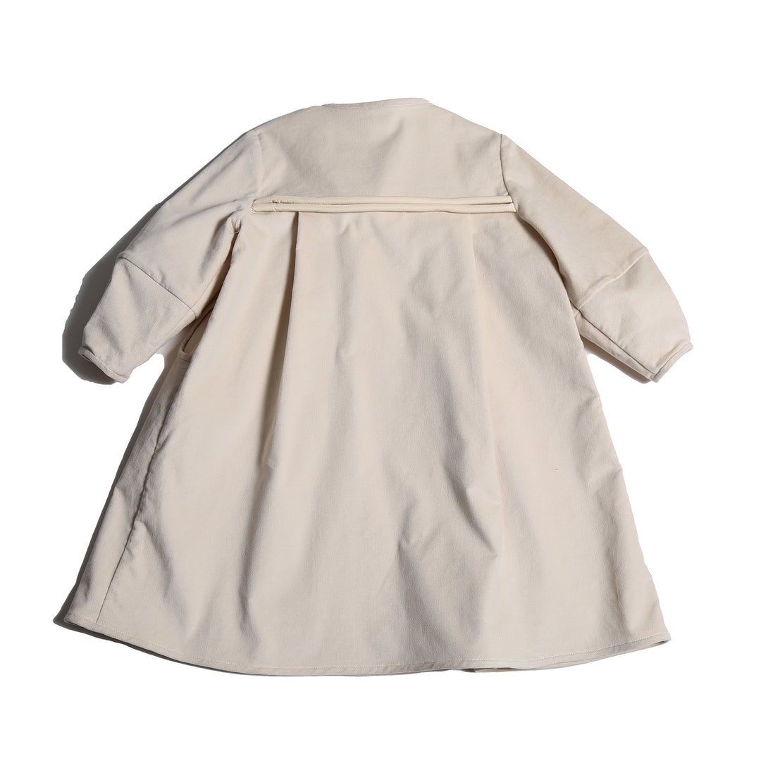 DR330V-LUNA EMPIRE WAIST FROCK-OPAL