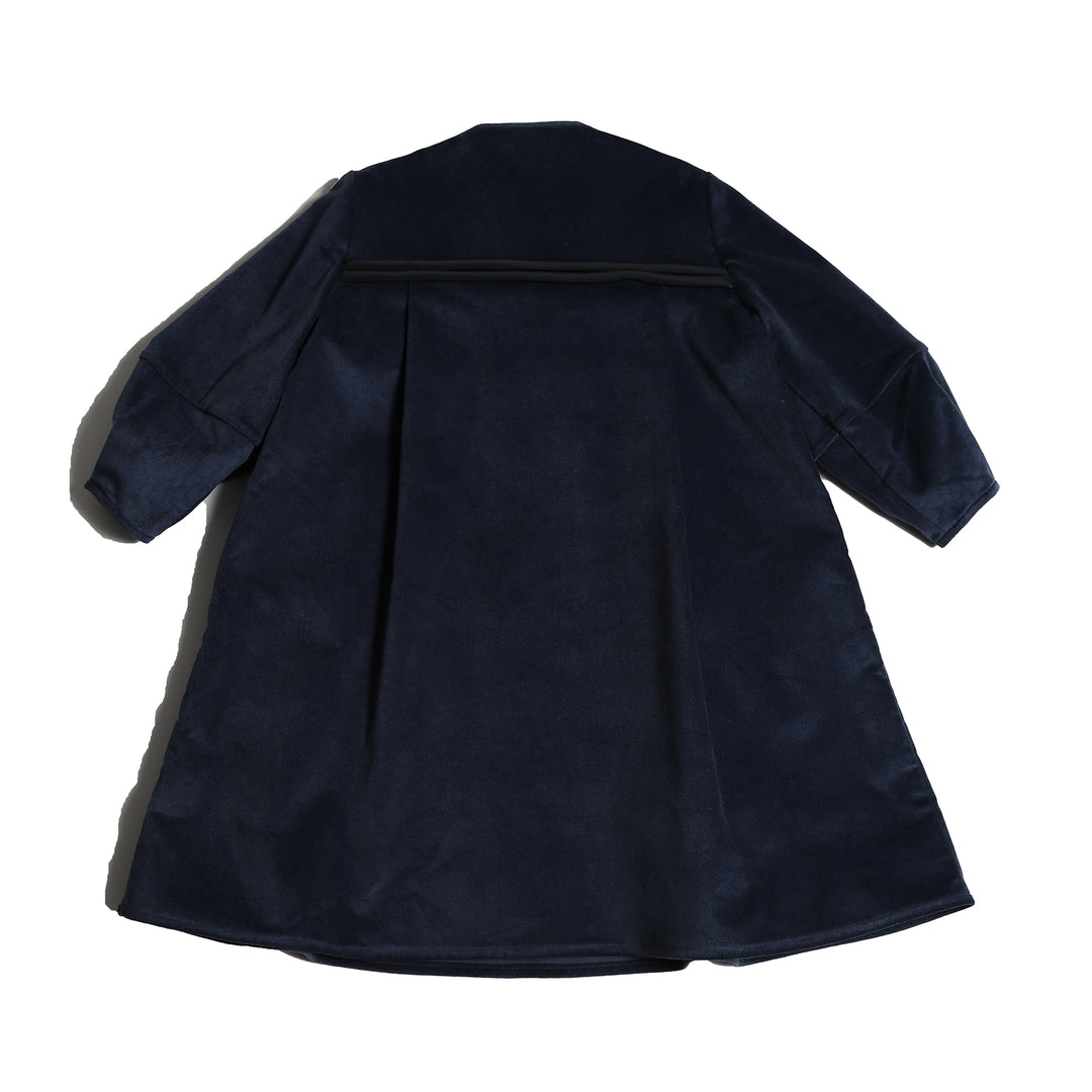 DR330V-LUNA EMPIRE WAIST FROCK-SAPPHIRE
