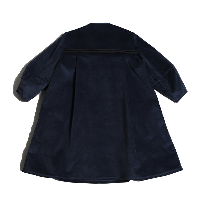 DR330V-LUNA EMPIRE WAIST FROCK-SAPPHIRE