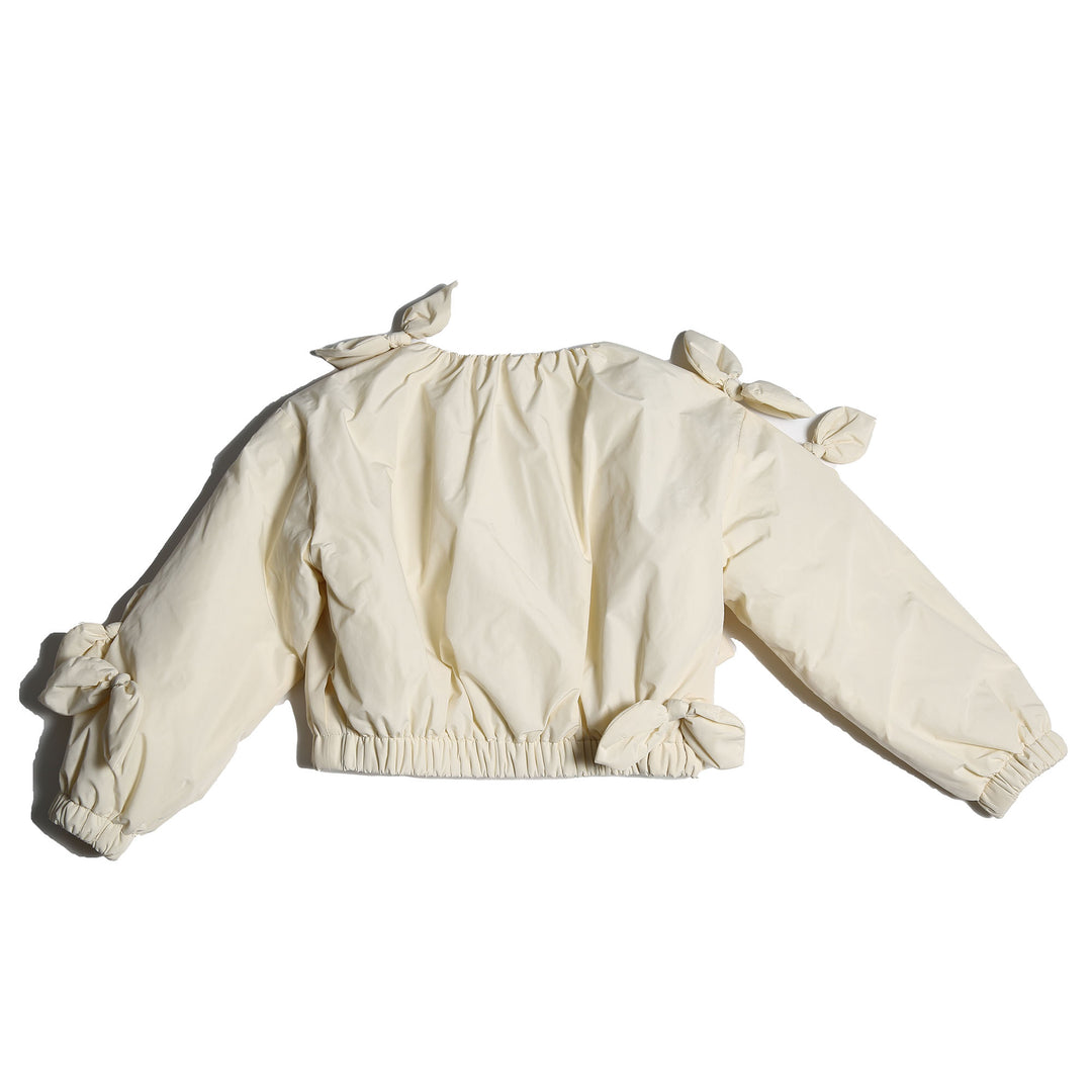 JK51S-ESTRELLA BOW EMBELLISHED BOMBE-OPAL