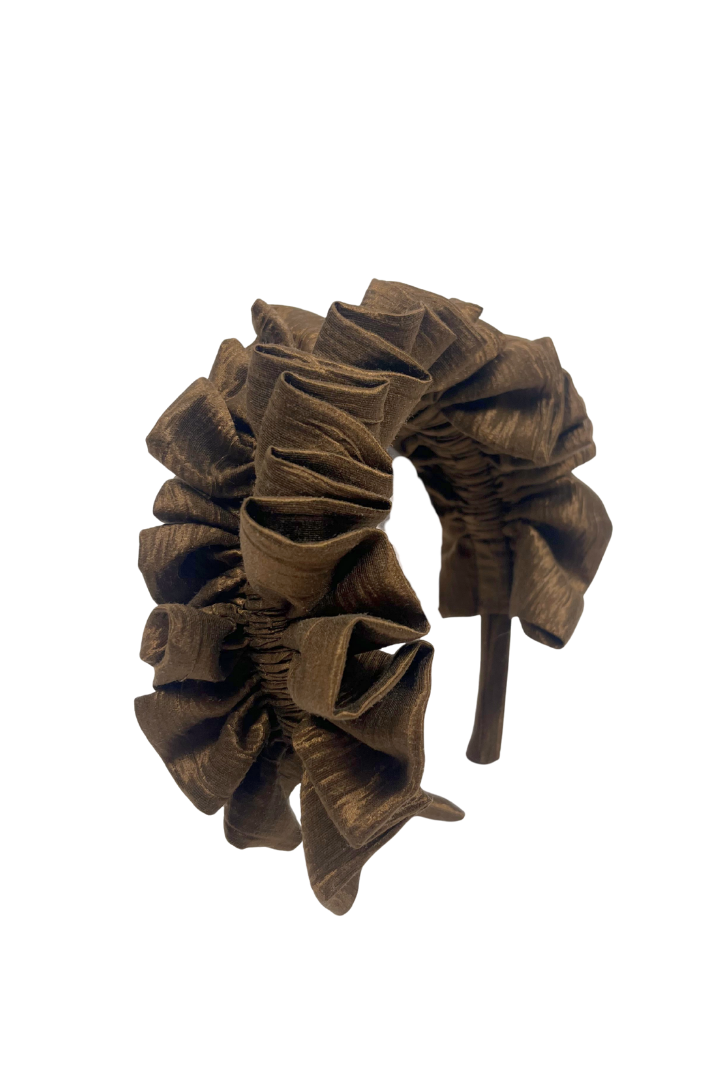 FW26-AU-AC403S STELLA FLOUNCE HEADBAND - COCO