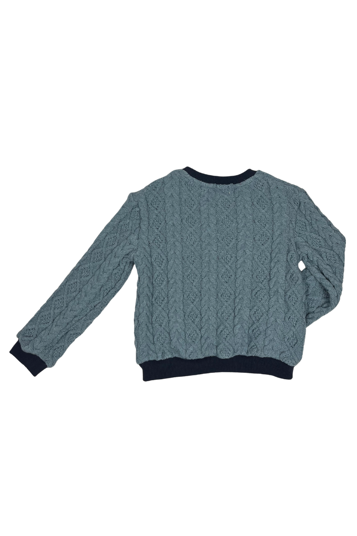 FW26-KT51S KNIT PULLOVER - PERIWINKLE