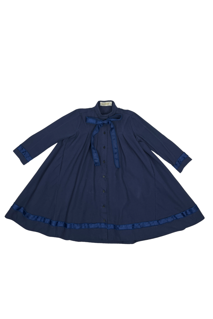FW26-DR368S FRIDA NIGHT SHIRT DRESS - DENIM