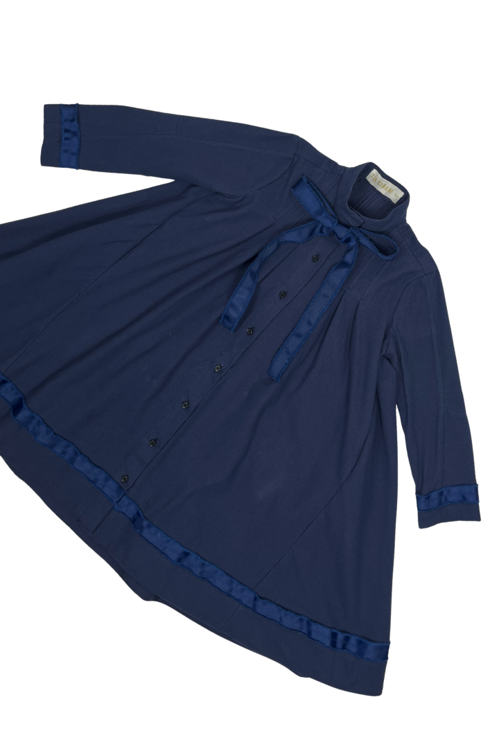 FW26-DR368S FRIDA NIGHT SHIRT DRESS - DENIM