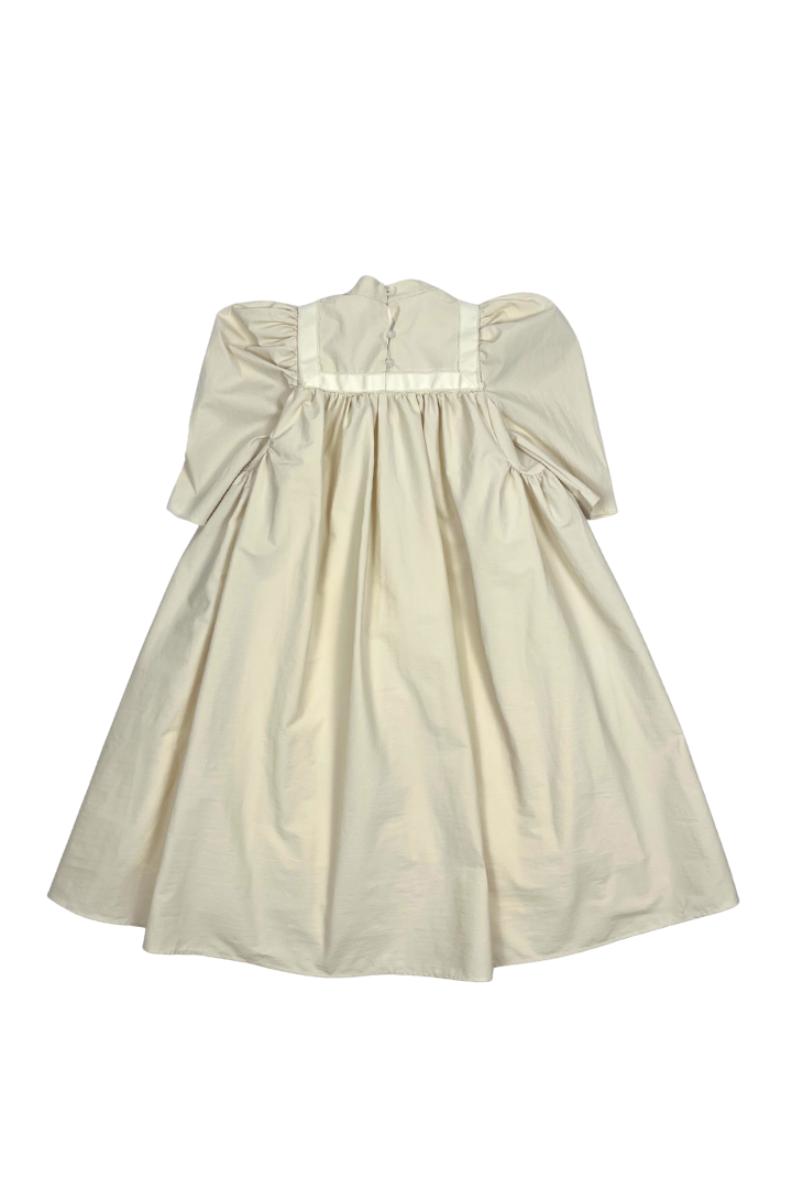 FW26-GW71V 3/4 SLEEVE MAXI - IVORY