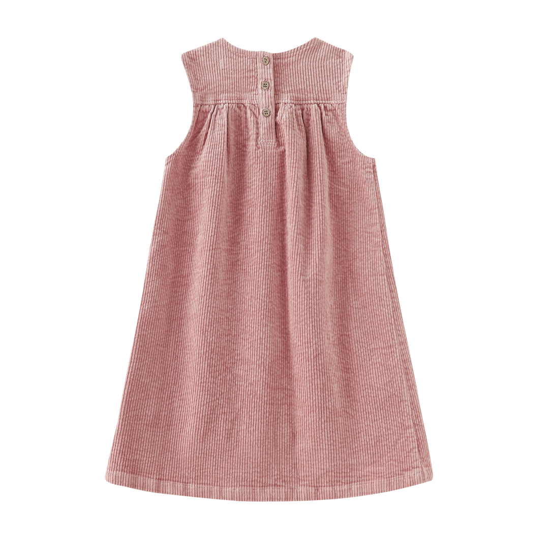 CORDUROY HIGH WAISTED JUMPER-PINK