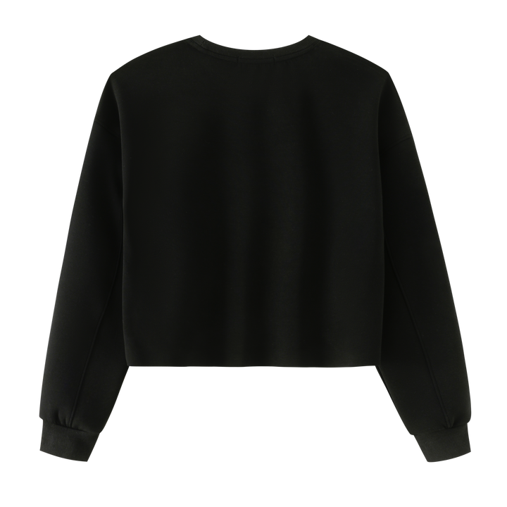 TEEN HEART SWEATSHIRT-BLACK