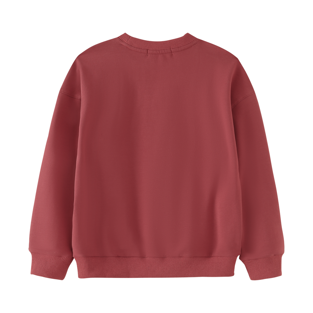 BIRD PRINT SWEATSHIRT-SHERBERT
