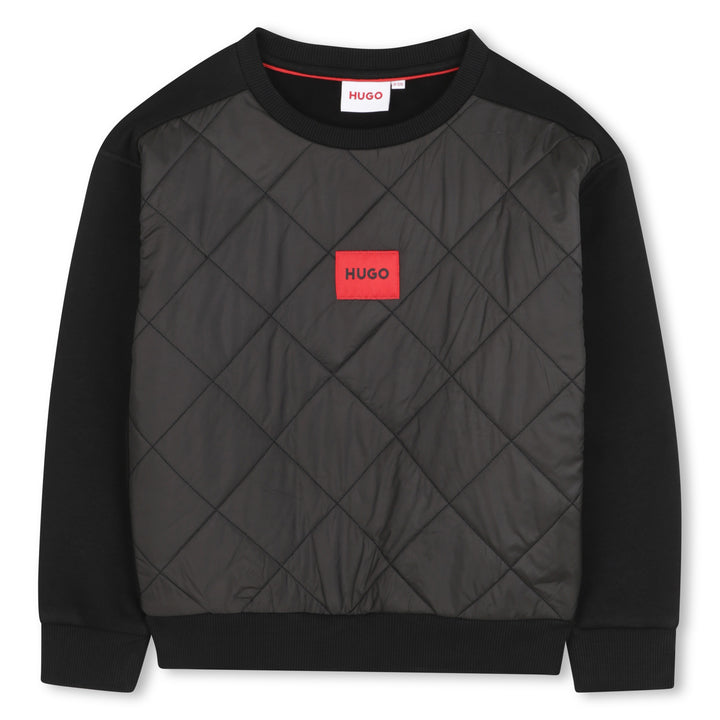 G00450-FANCY SWEATSHIRT-BLACK
